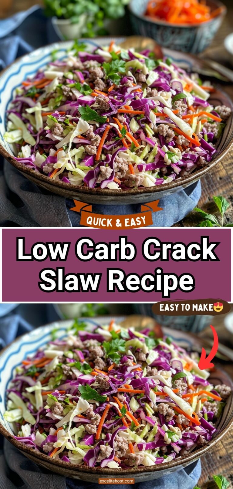 Low Carb Crack Slaw