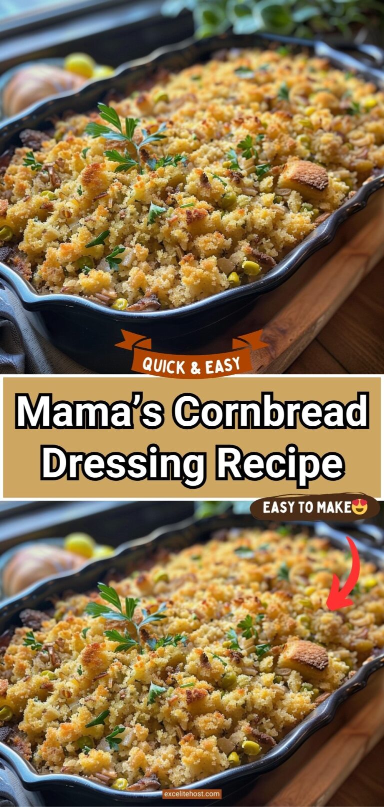 Mama’s Cornbread Dressing