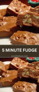5 MINUTE FUDGE 5 MINUTE FUDGE