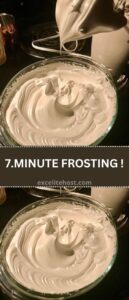 7.MINUTE FROSTING !