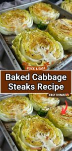 Baked Cabbage Steaks