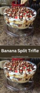 Banana Split Trifle