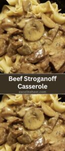 Beef Stroganoff Casserole