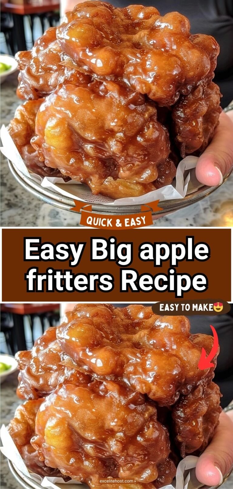 Big apple fritters