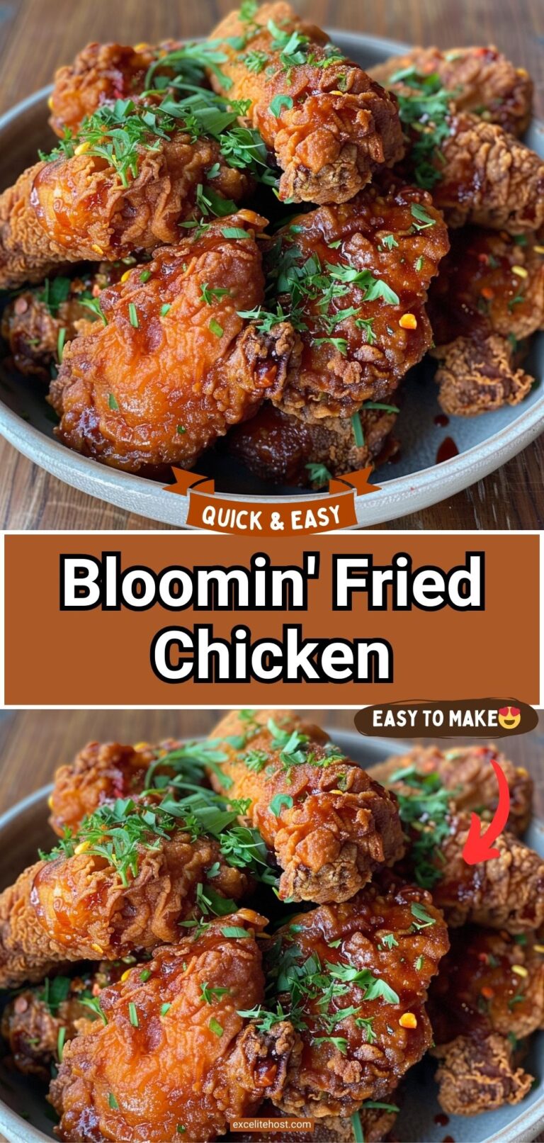 Bloomin’ Fried Chicken