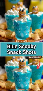 Blue Scooby Snack Shots