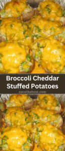 Broccoli Cheddar Stuffed Potatoes Broccoli Cheddar Stuffed Potatoes