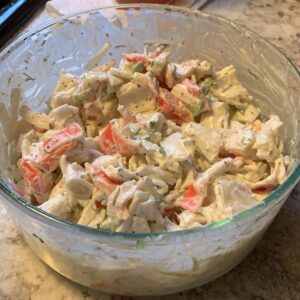CRAB SEAFOOD SALAD CRAB SEAFOOD SALAD