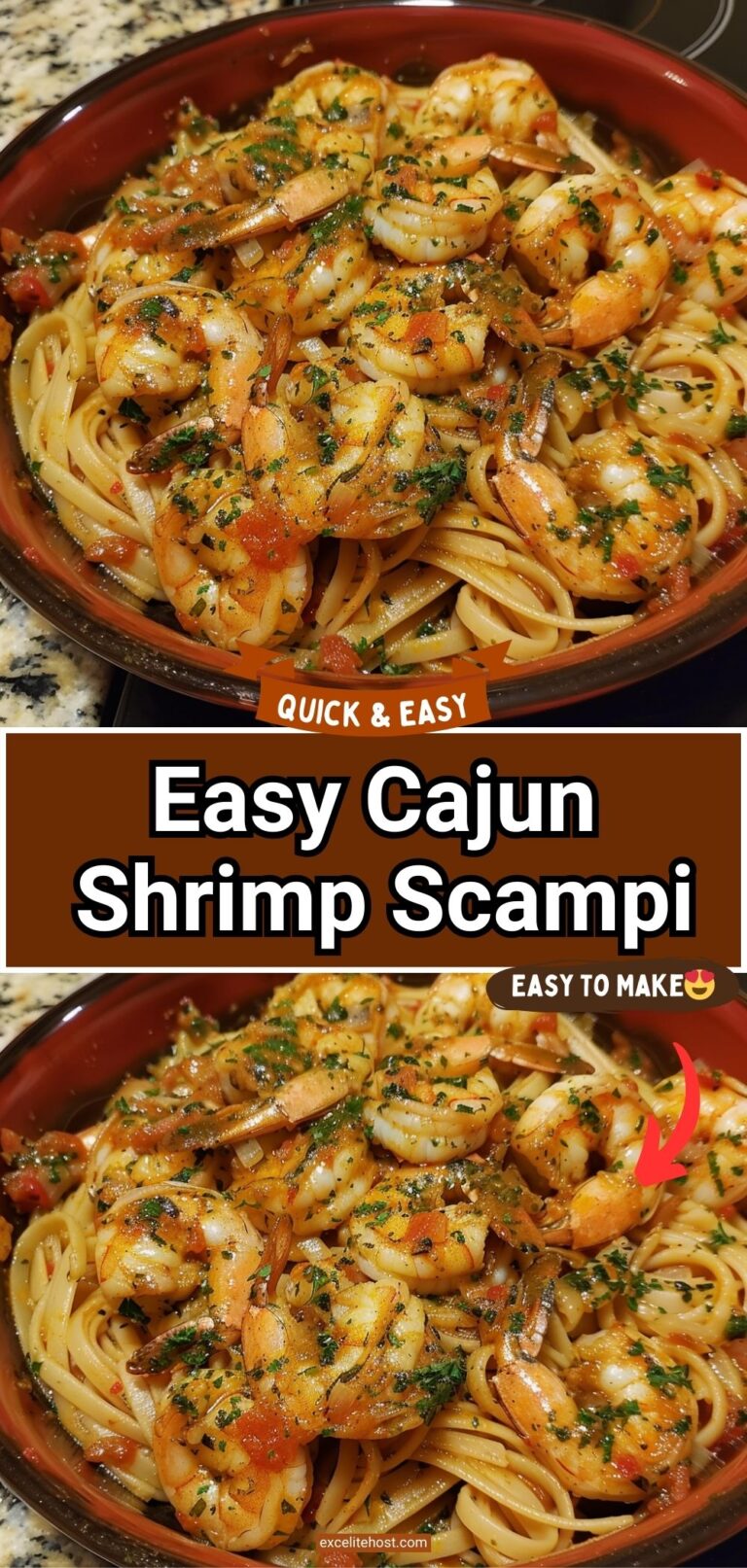 Cajun Shrimp Scampi