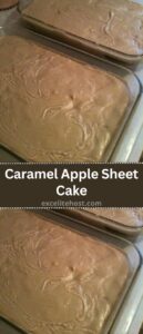 Caramel Apple Sheet Cake Caramel Apple Sheet Cake