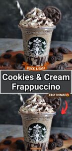 Cookies & Cream Frappuccino Cookies & Cream Frappuccino