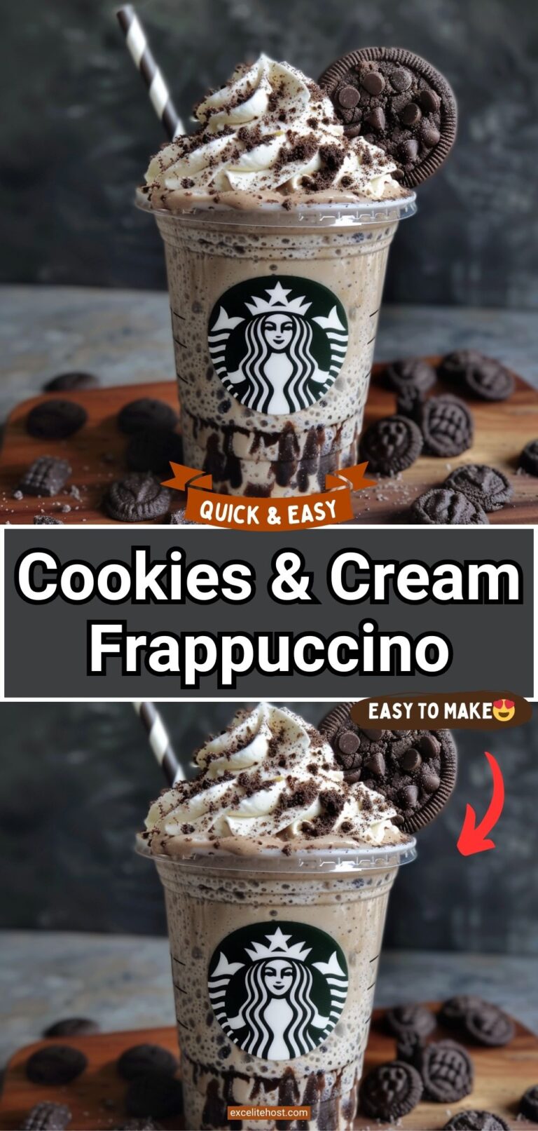 Cookies & Cream Frappuccino