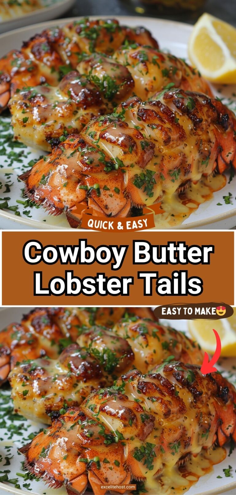 Cowboy Butter Lobster Tails