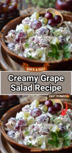 Creamy Grape Salad Creamy Grape Salad