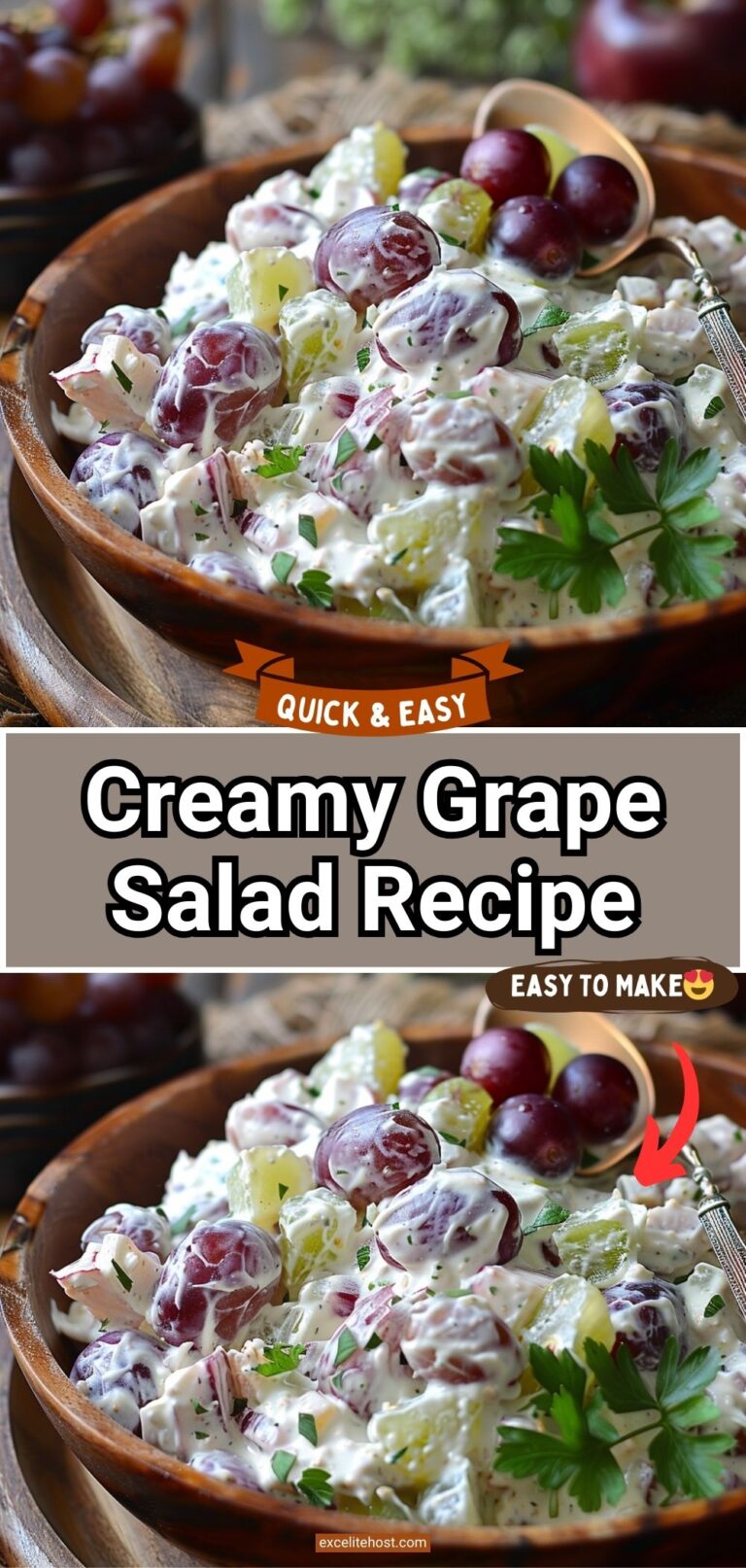 Creamy Grape Salad