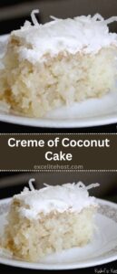 Creme of Coconut Cake Creme of Coconut Cake