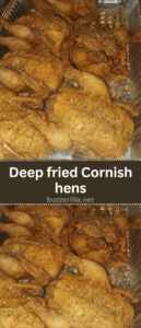 Deep fried Cornish hens Deep fried Cornish hens