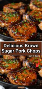 Delicious Brown Sugar Pork Chops