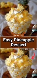 Easy Pineapple Dessert
