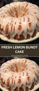 FRESH LEMON BUNDT CAKE