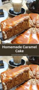 Homemade Caramel Cake