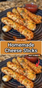 Homemade Cheese Sticks