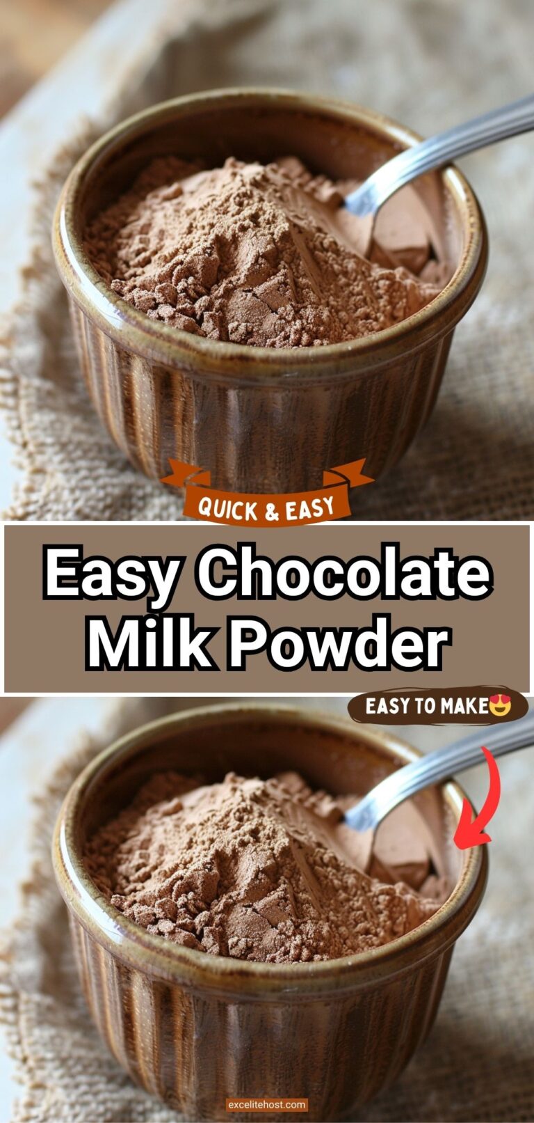 Homemade Chocolate Milk Powder