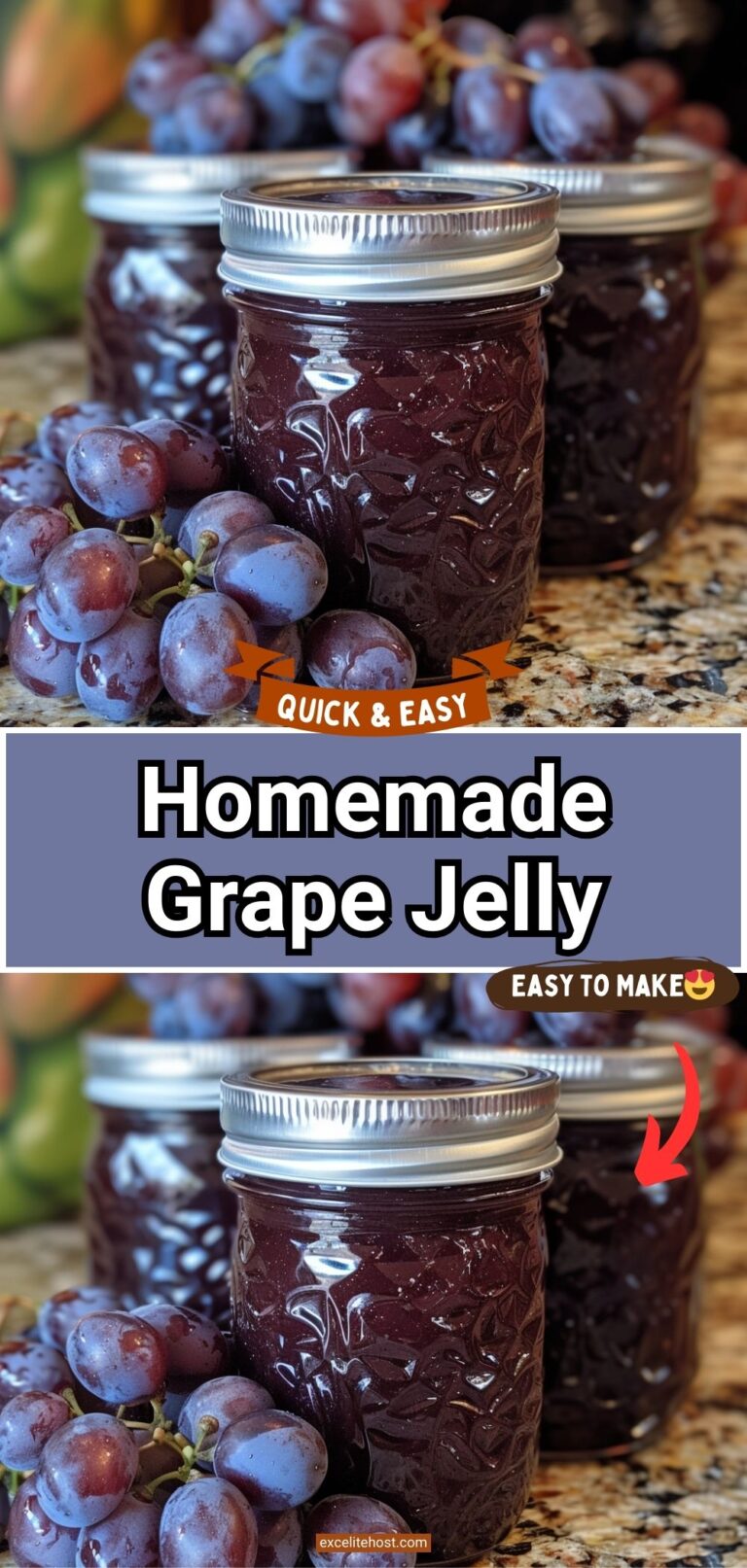 Homemade Grape Jelly