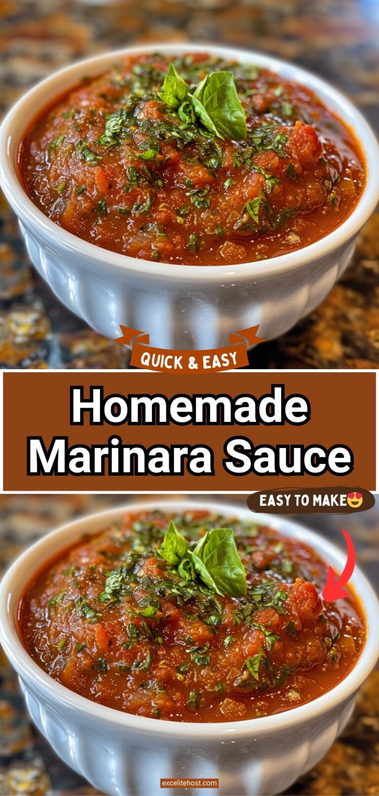 Homemade Marinara Sauce