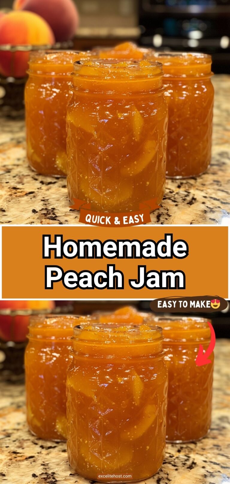 Homemade Peach Jam