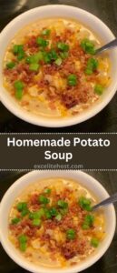 Homemade potato soup