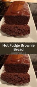 Hot Fudge Brownie Bread