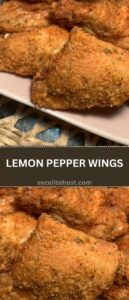 LEMON PEPPER WINGS LEMON PEPPER WINGS