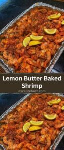Lemon Butter Baked Shrimp