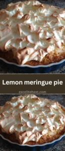 Lemon meringue pie