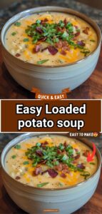 Loaded potato soup