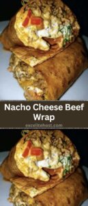 Nacho Cheese Beef Wrap