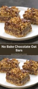 No Bake Chocolate Oat Bars
