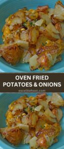 OVEN FRIED POTATOES & ONIONS