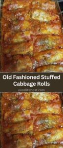 Old Fashioned Stuffed Cabbage Rolls