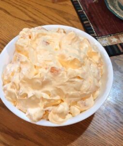 Orange Dreamsicle Salad Homemade orange dreamsicle salad