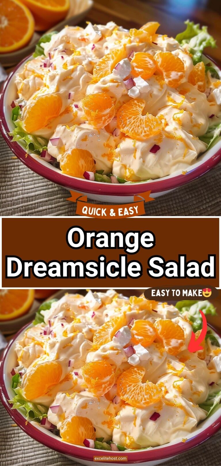 Orange Dreamsicle Salad