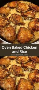 Oven Baked Chicken and Rice