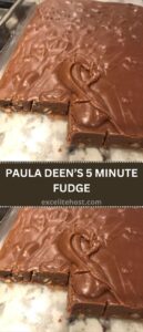 PAULA DEEN’S 5 MINUTE FUDGE PAULA DEEN’S 5 MINUTE FUDGE