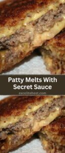 Patty Melts With Secret Sauce