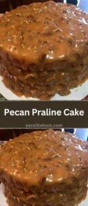 Pecan Praline Cake Pecan Praline Cake