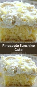 Pineapple Sunshine Cake Pineapple Sunshine Cake