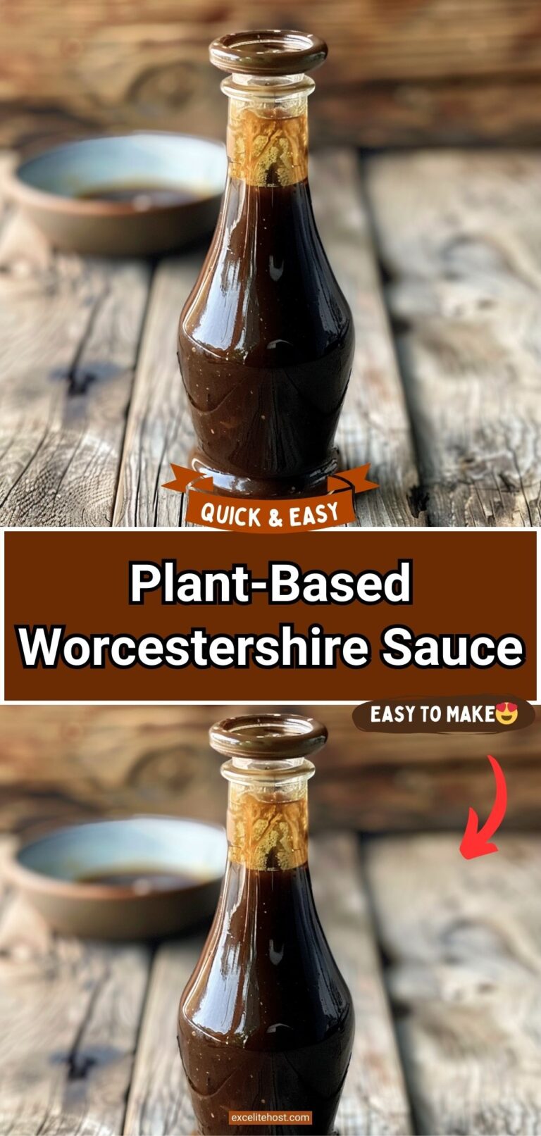 Plant-Based Worcestershire Sauce
