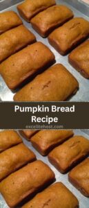 Pumpkin Bread Recipe
