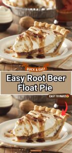 Root Beer Float Pie